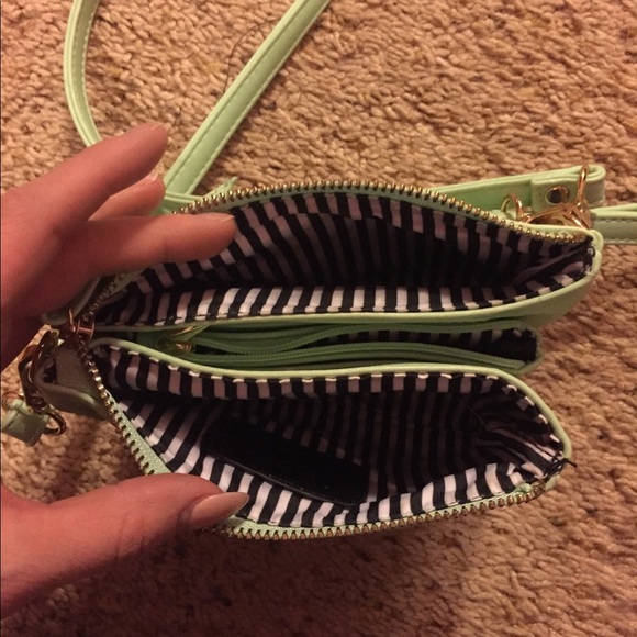 Charming Charlie's Mint Green Satchel - Picture 4 of 4